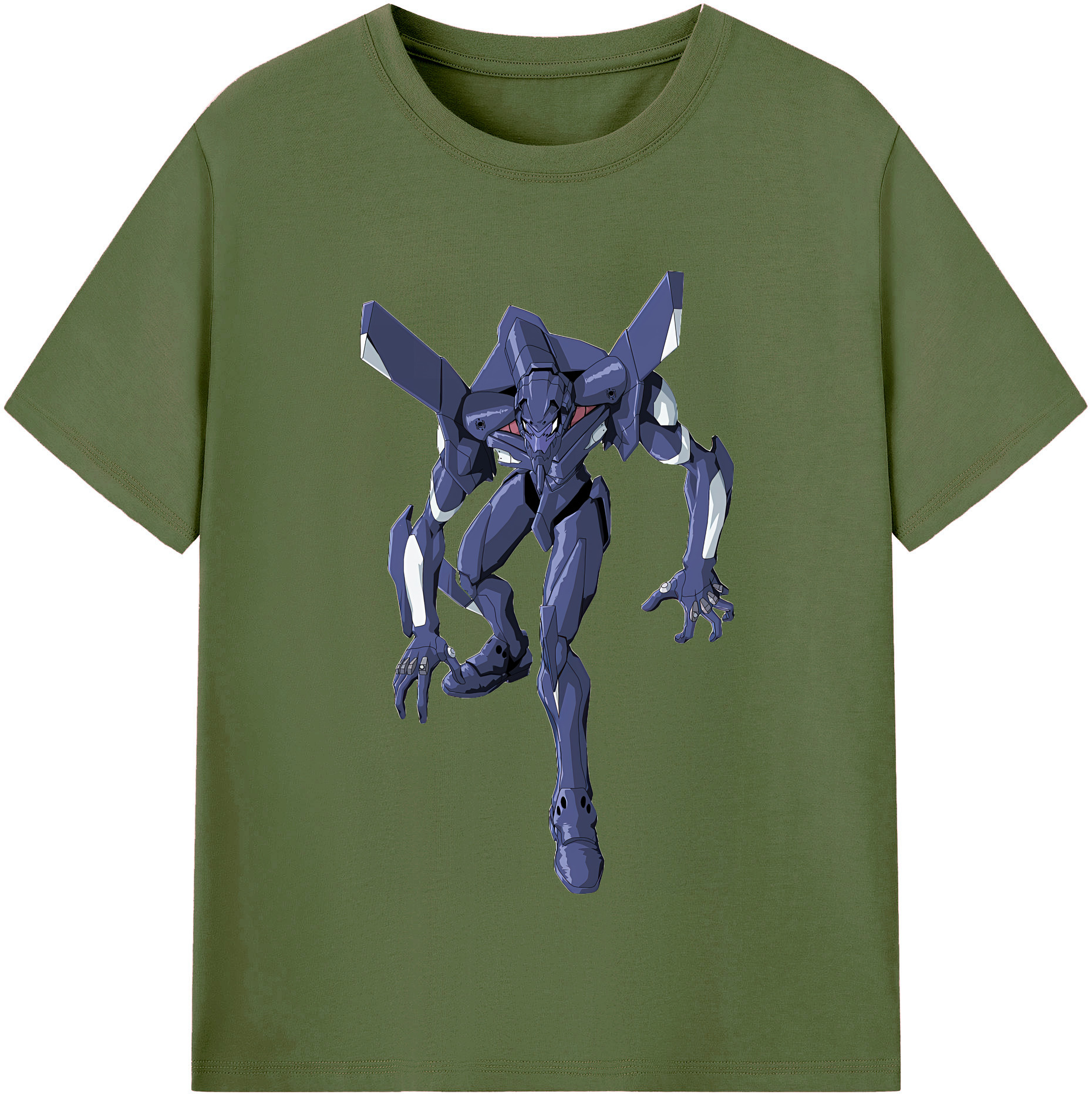 （画像用） EVA 新世紀エヴァンゲリオン 綿100％半袖Tシャツ（フロントプリント）
